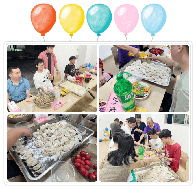 启泰生日会现场